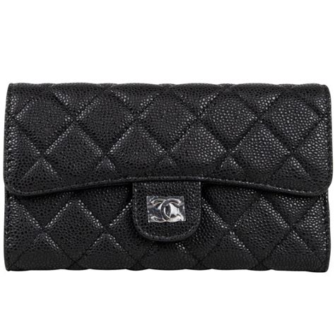 chanel caviar wallets|Long Wallets .